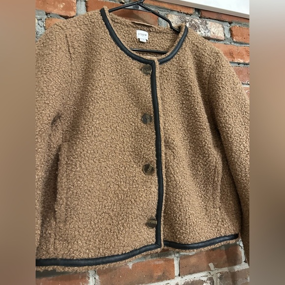 J Crew Sherpa Lady Jacket Size 14 - Picture 6 of 11